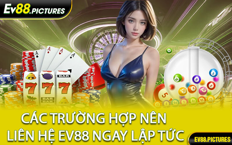 Các Trường Hợp Nên Liên Hệ EV88 Ngay Lập Tức